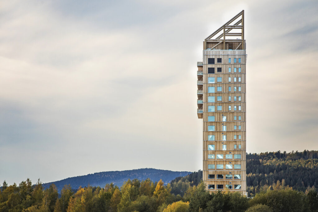Edifici in legno più alti del mondo: Mjøstårnet