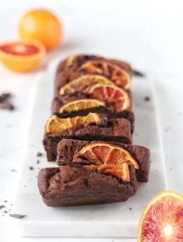 banana bread arancia e cioccolato