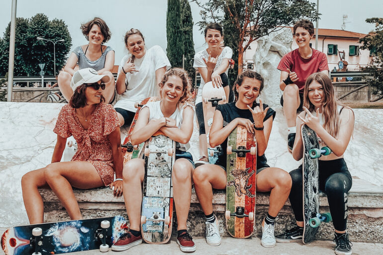 skateboarding leadership femminile